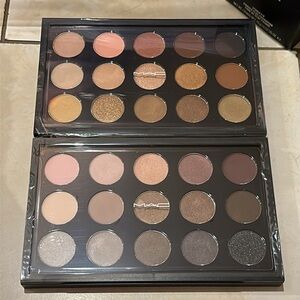 2 x 15 M.A.C warm/cool Neutral eyeshadow palettes!